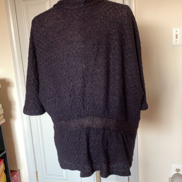 NWOT Classiques Entier wool/silk/cotton blend knit jacket - Picture 5 of 11